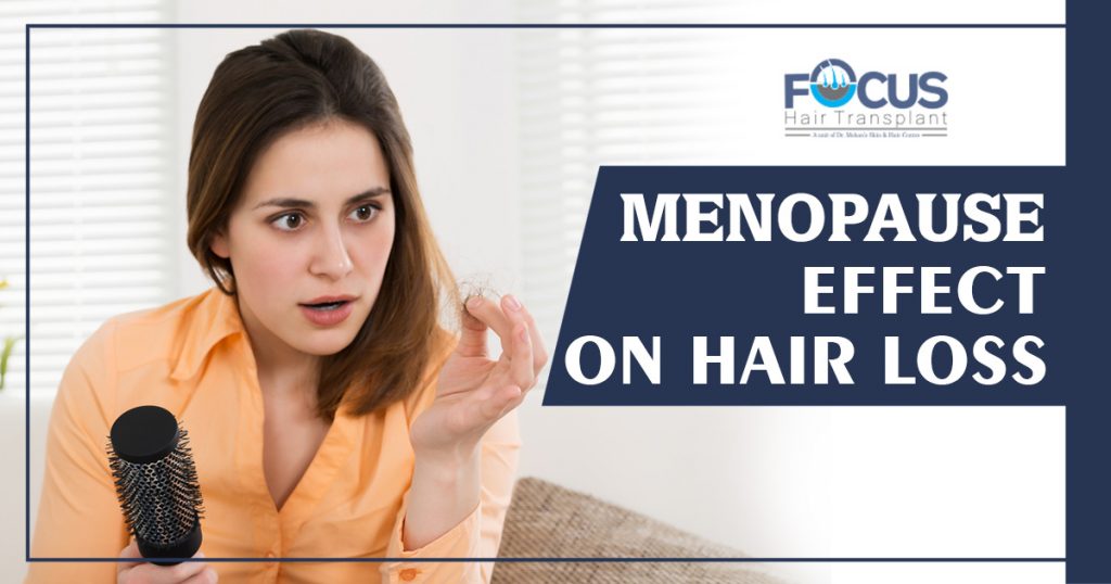 Menopause effect on hair loss